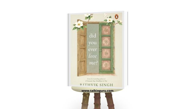 did you ever love me book by rithvik singh